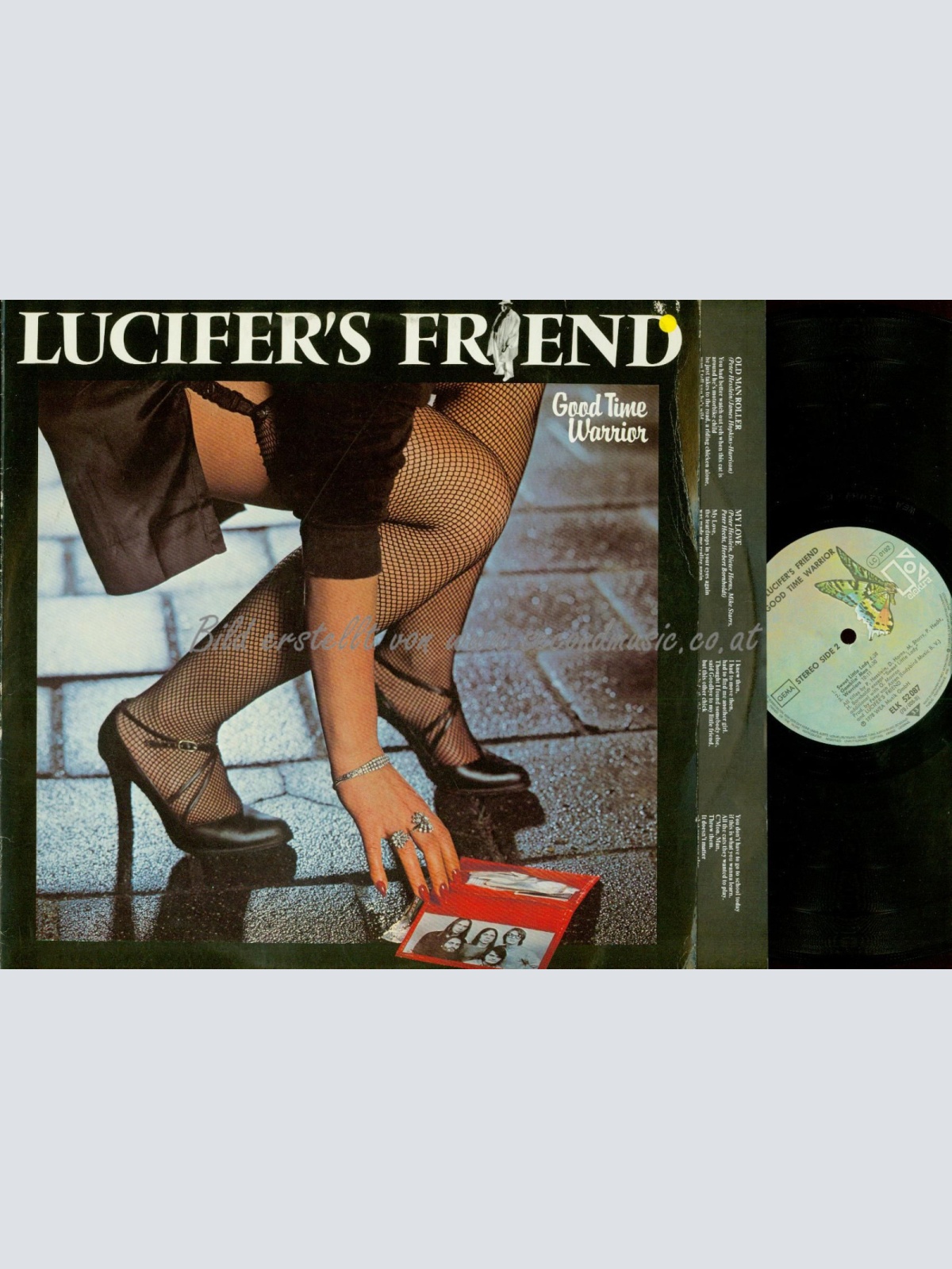 LP-- LUCIFERS FRIEND GOOD TIME WARRIOR /OIS // ELK 52087