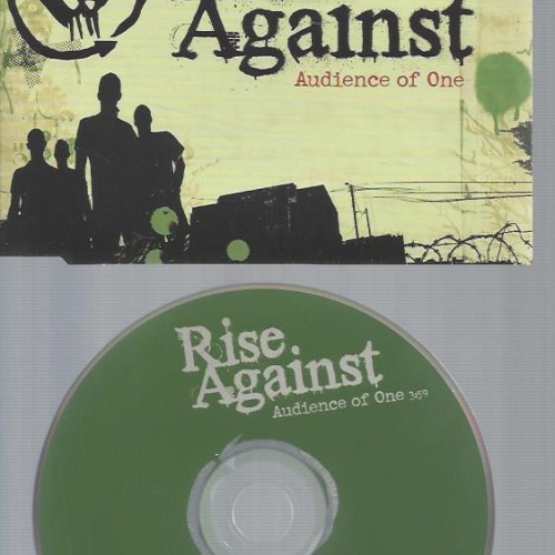 CD--RISE AGAINST AUDIENCE OF ONE   // PROMO