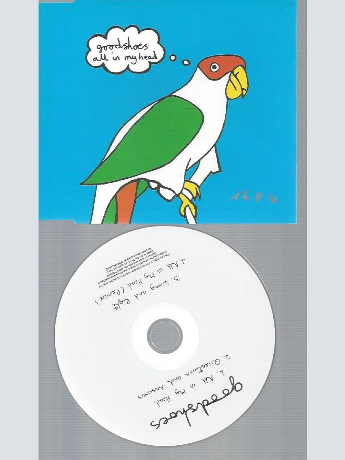 CD--GOODSHOES ALL IN MY HEAD   // PROMO