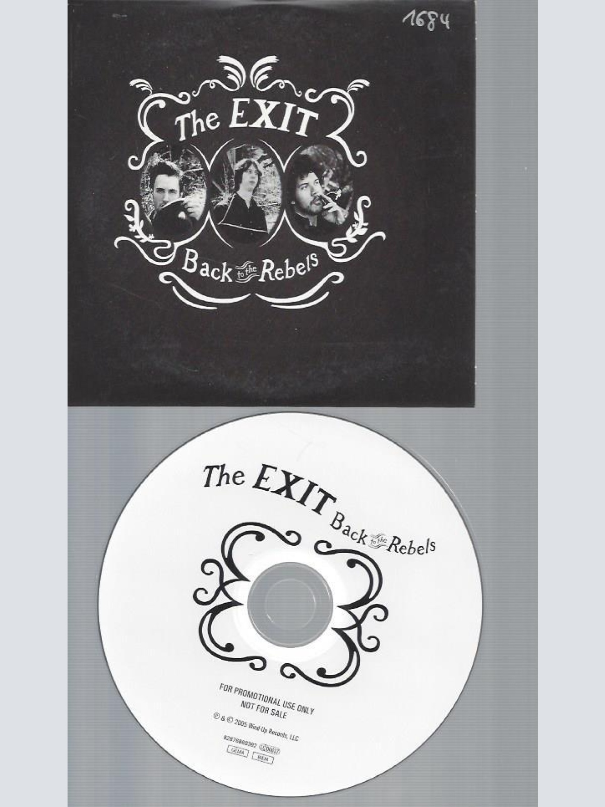 CD--THE EXIT BACK TO THE REBELS // PROMO