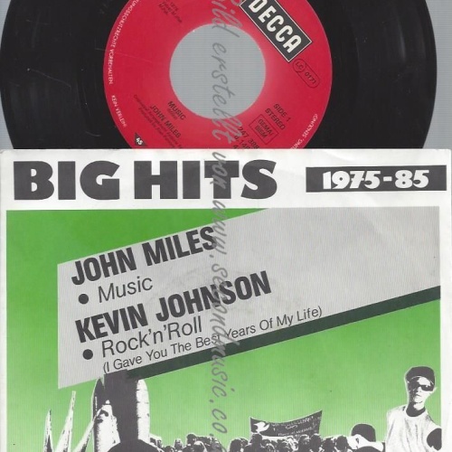7" JOHN MILES MUSIC // KEVIN JOHNSON // BIG HITS