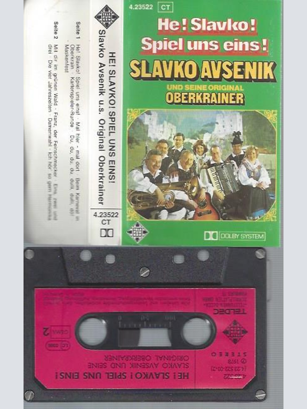 MC--SLAVKO AVSENIK  HE SLAVKO SPIEL UNS EINS //423522CT