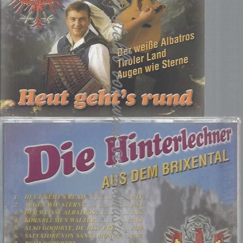 CD--HINTERLECHNER,DIE--HEUT GEHT'S RUND