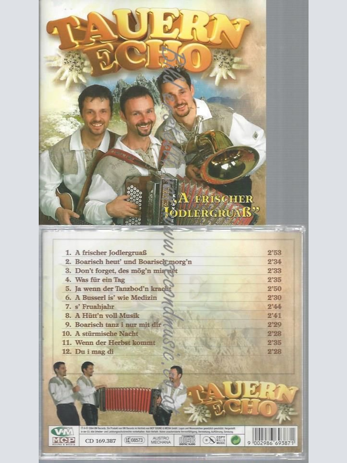 CD--TAUERN ECHO--TAUERN ECHO - A FRISCHER JODLERGRUAß