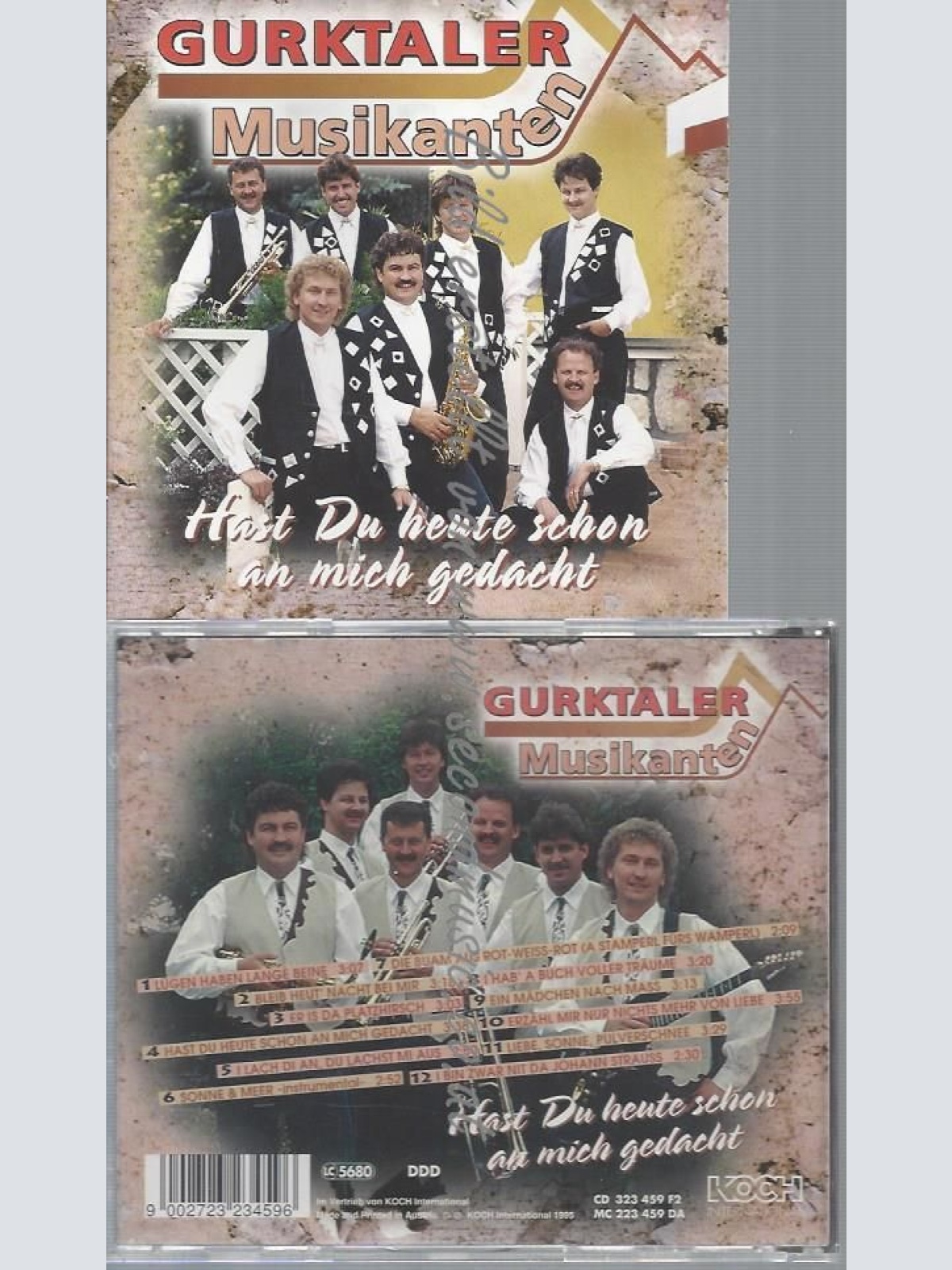 CD--GURKTALER MUSIKANTEN UND VARIOUS--HAST DU HEUTE SCHON AN MICH GEDACHT