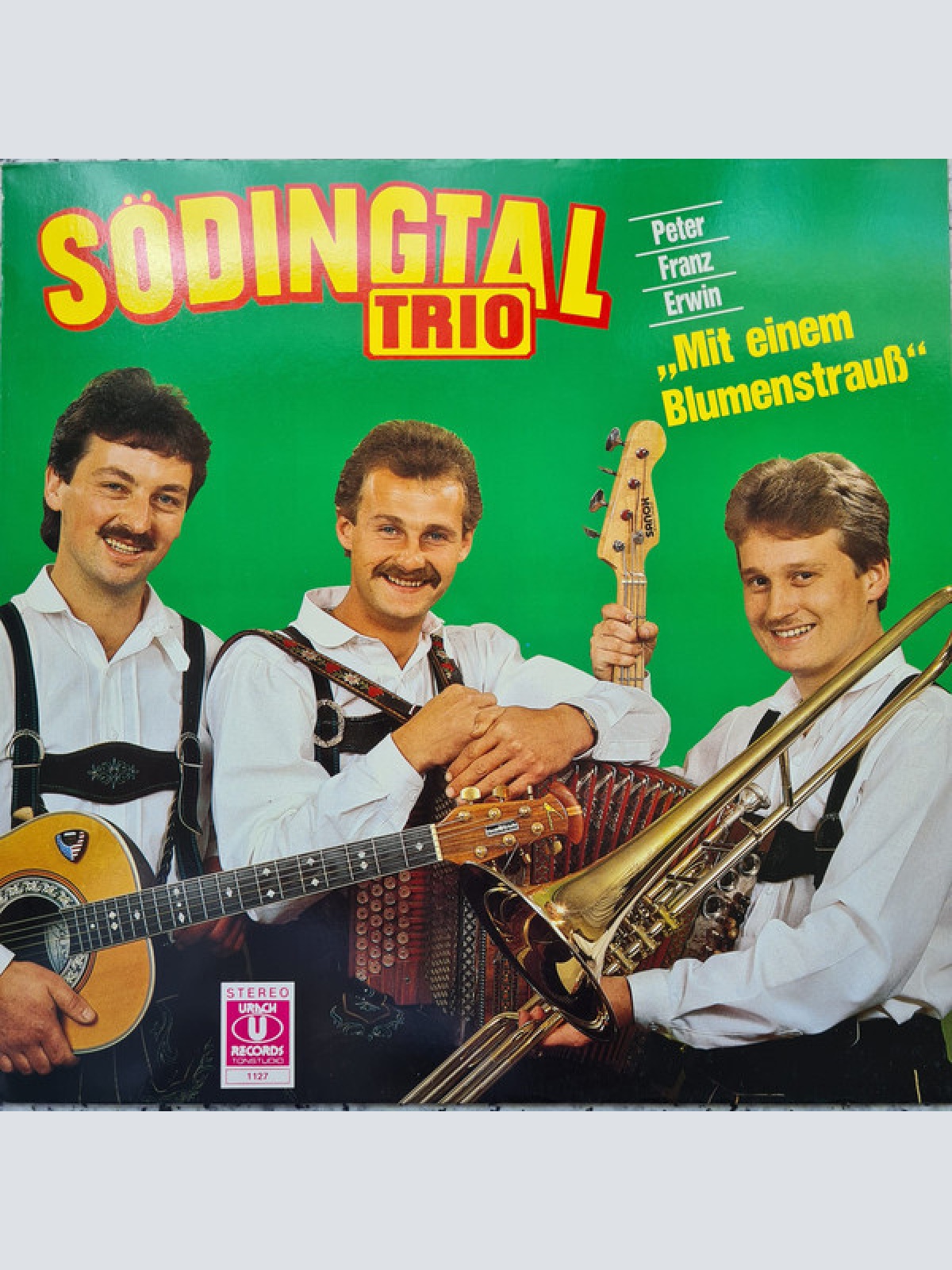 LP, Album Das Södingtal-Trio - Mit einem Blumenstrauß