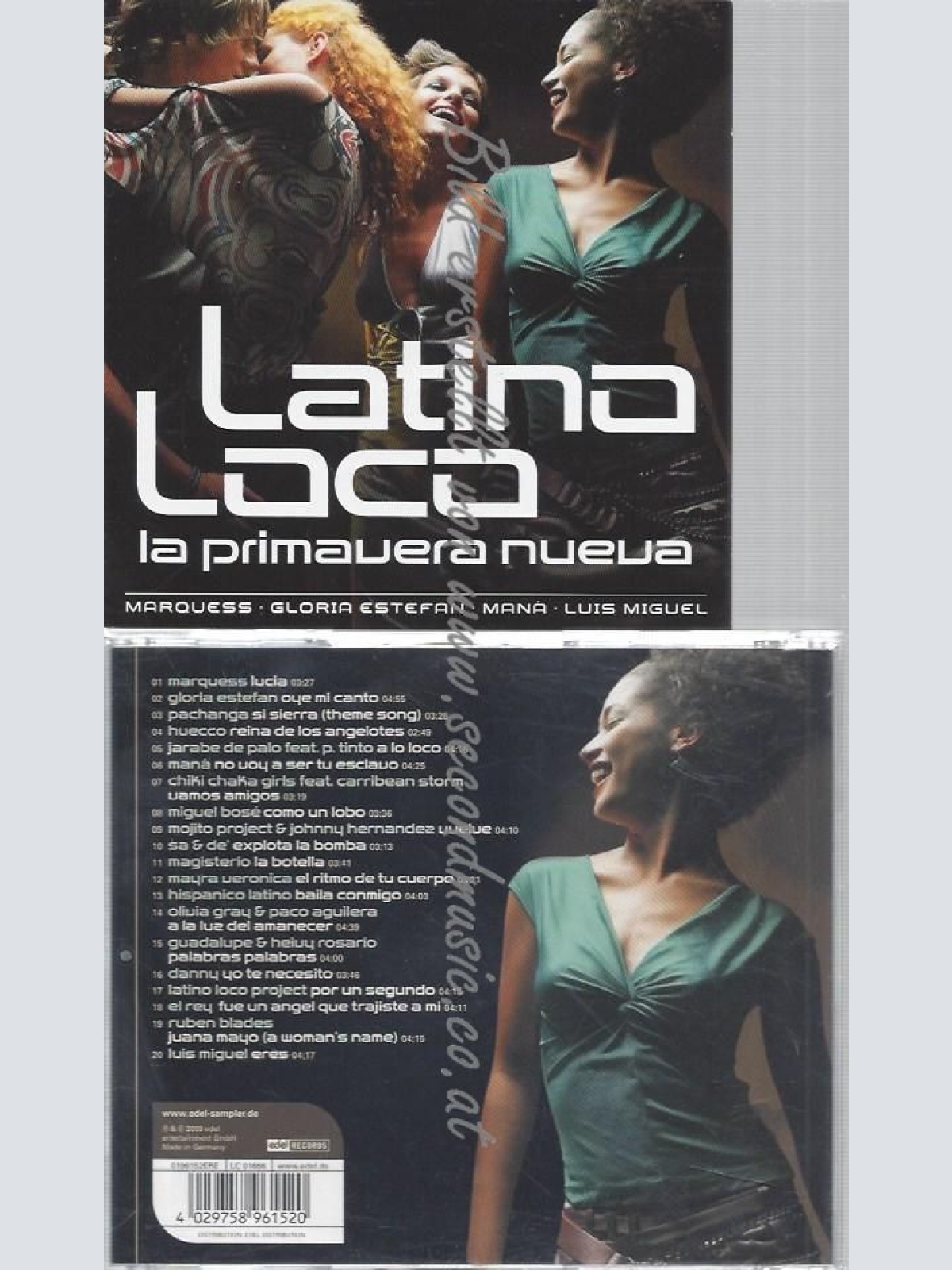 CD--VARIOUS--LATINO LOCO-LA PRIMAVERA NUEVA