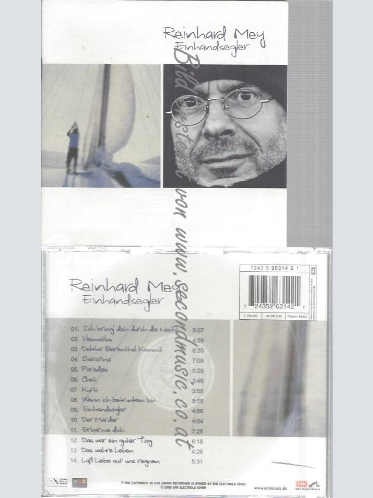 CD--REINHARD MEY--EINHANDSEGLER