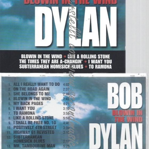CD--BOB DYLAN--BLOWIN' IN THE WIND