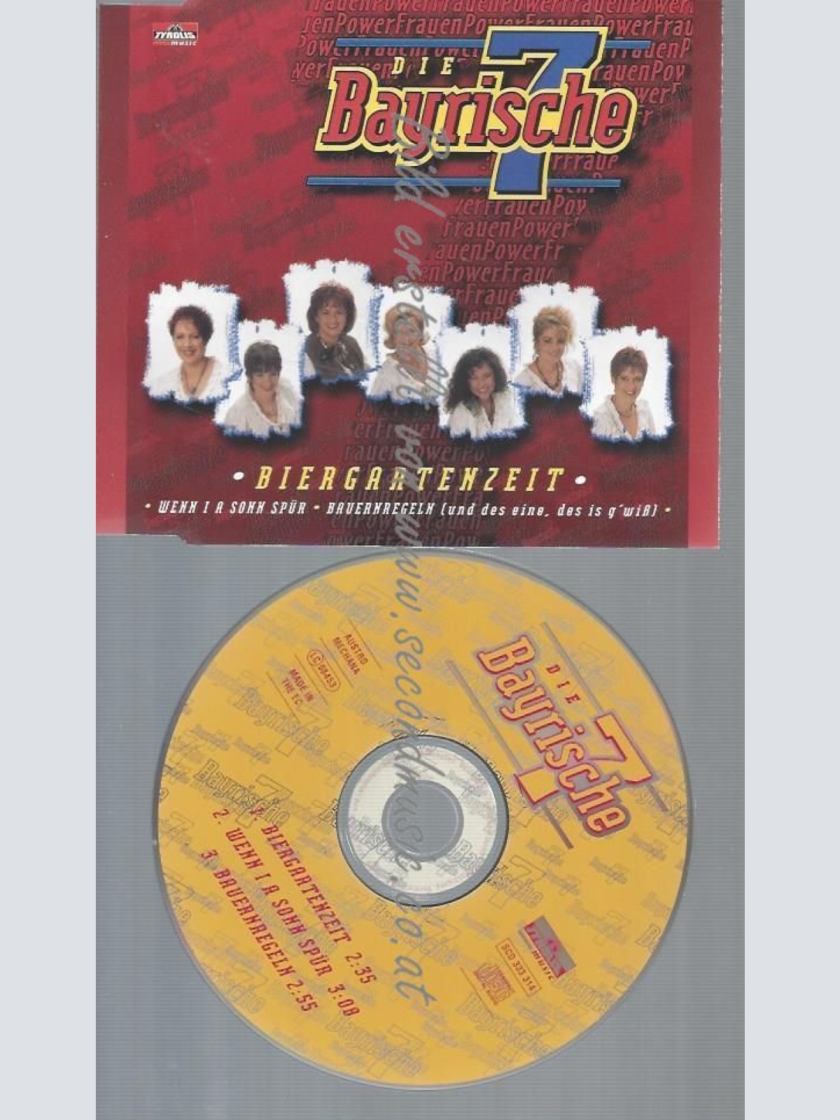 CD--DIE BAYRISCHE 7 --BIERGARTENZEIT