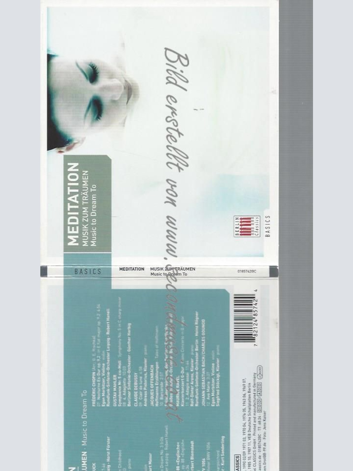 CD--VARIOUS ARTISTS--MEDITATION -MUSIC TO DREAM TO-