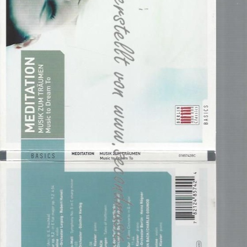 CD--VARIOUS ARTISTS--MEDITATION -MUSIC TO DREAM TO-