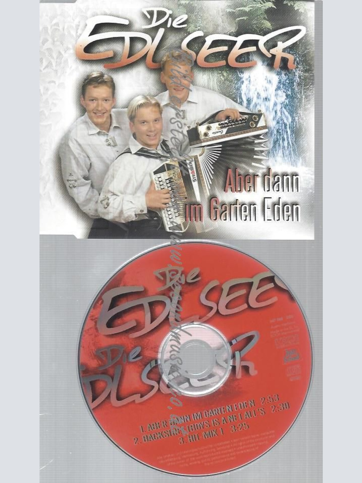 CD--EDLSEER,DIE--ABER DANN IM GARTEN EDEN