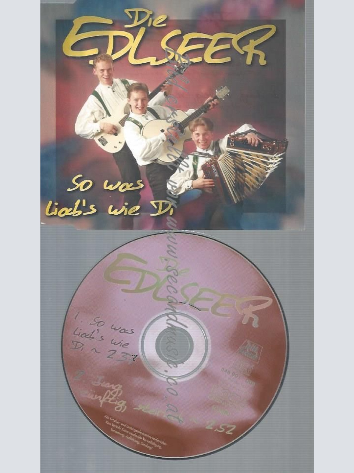 CD--EDLSEER,DIE--SO WAS LIAB'S WIE DI