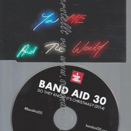 CD--BAND AID 30 --DO THEY KNOW IT'S CHRISTMAS? -GERMAN + UK VERSION-