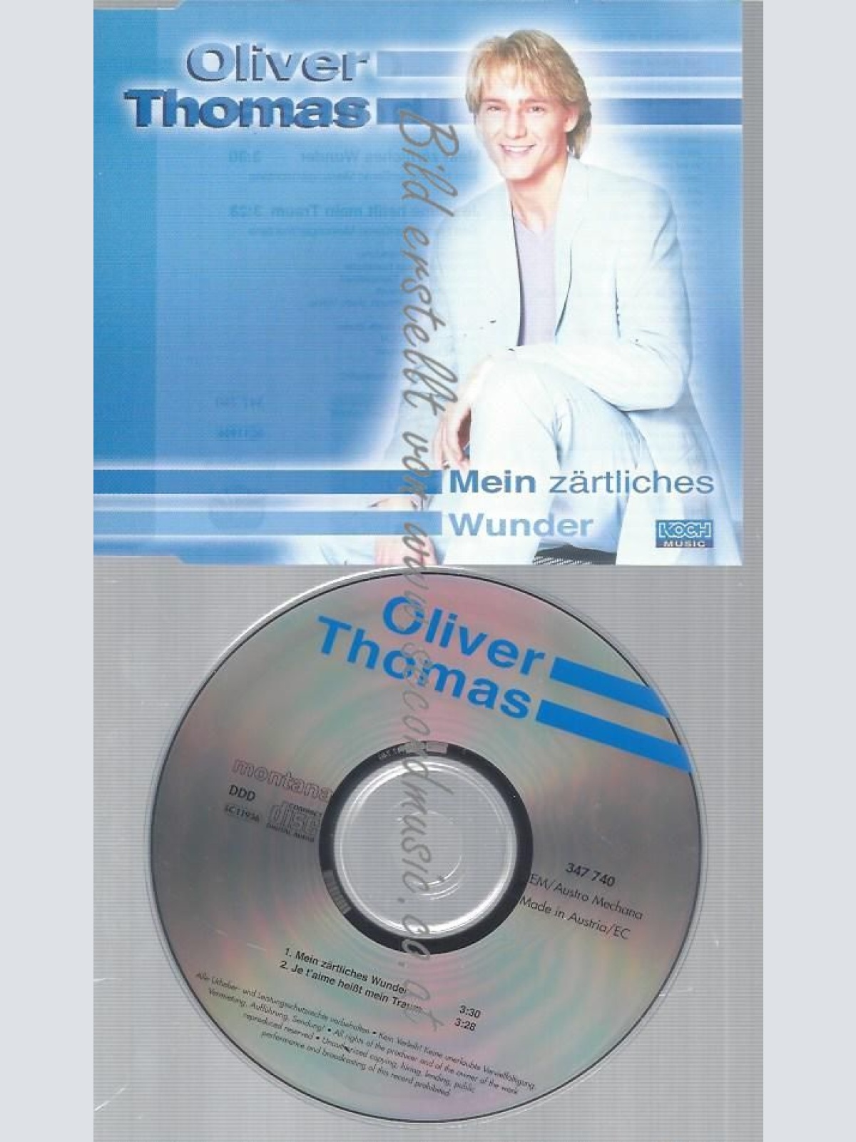 CD--THOMAS,OLIVER--MEIN ZÄRTLICHES WUNDER