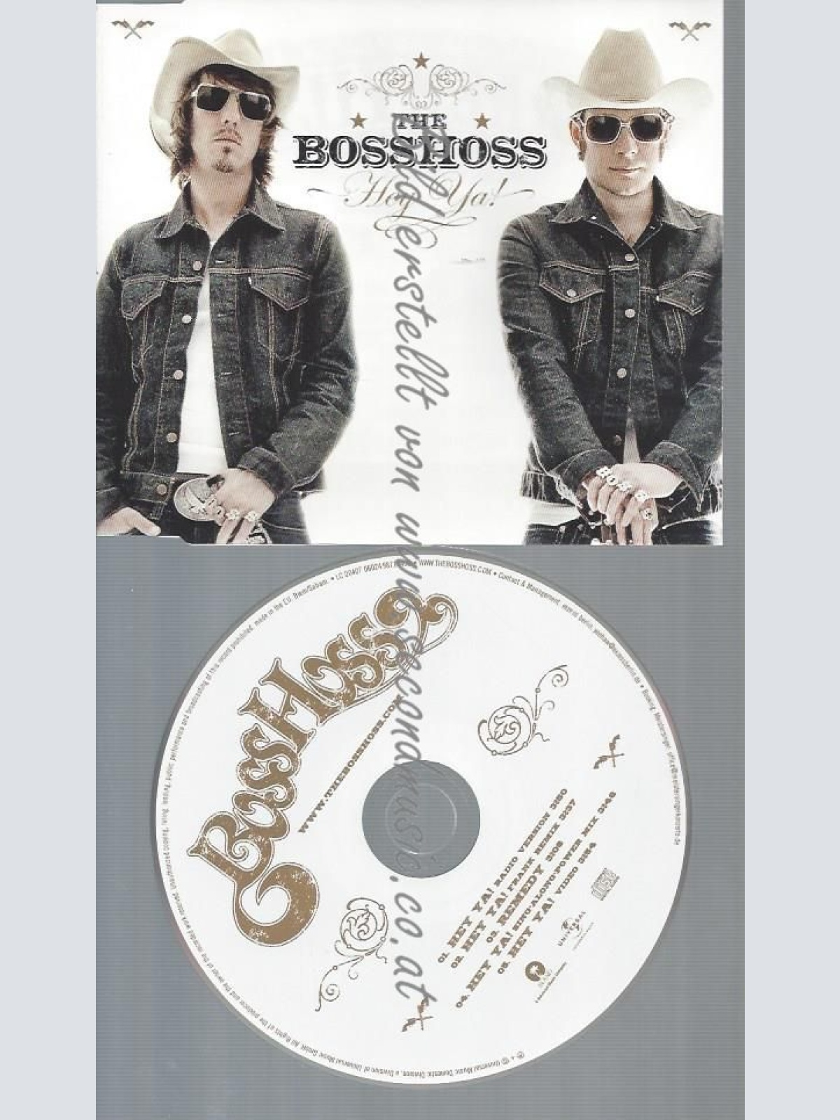 CD--THE BOSSHOSS--HEY YA! | ENHANCED