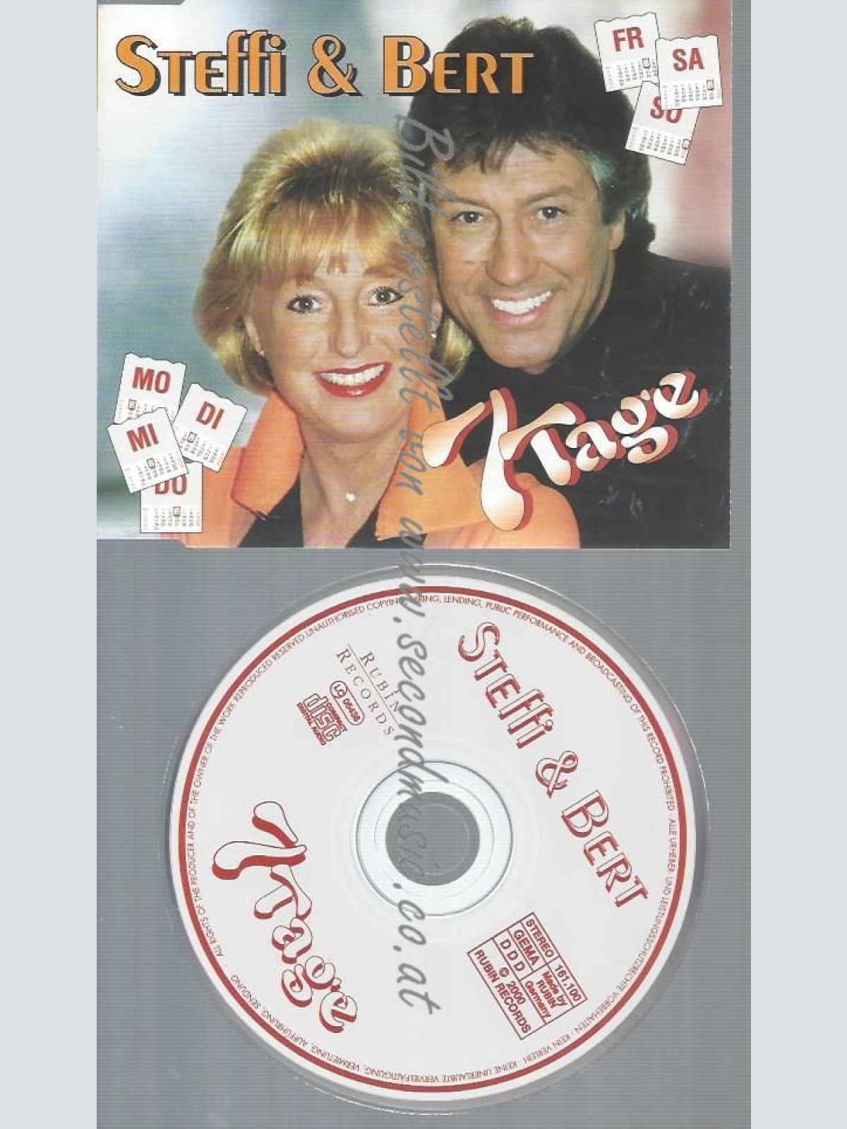 CD--STEFFI & BERT--SIEBEN TAGE