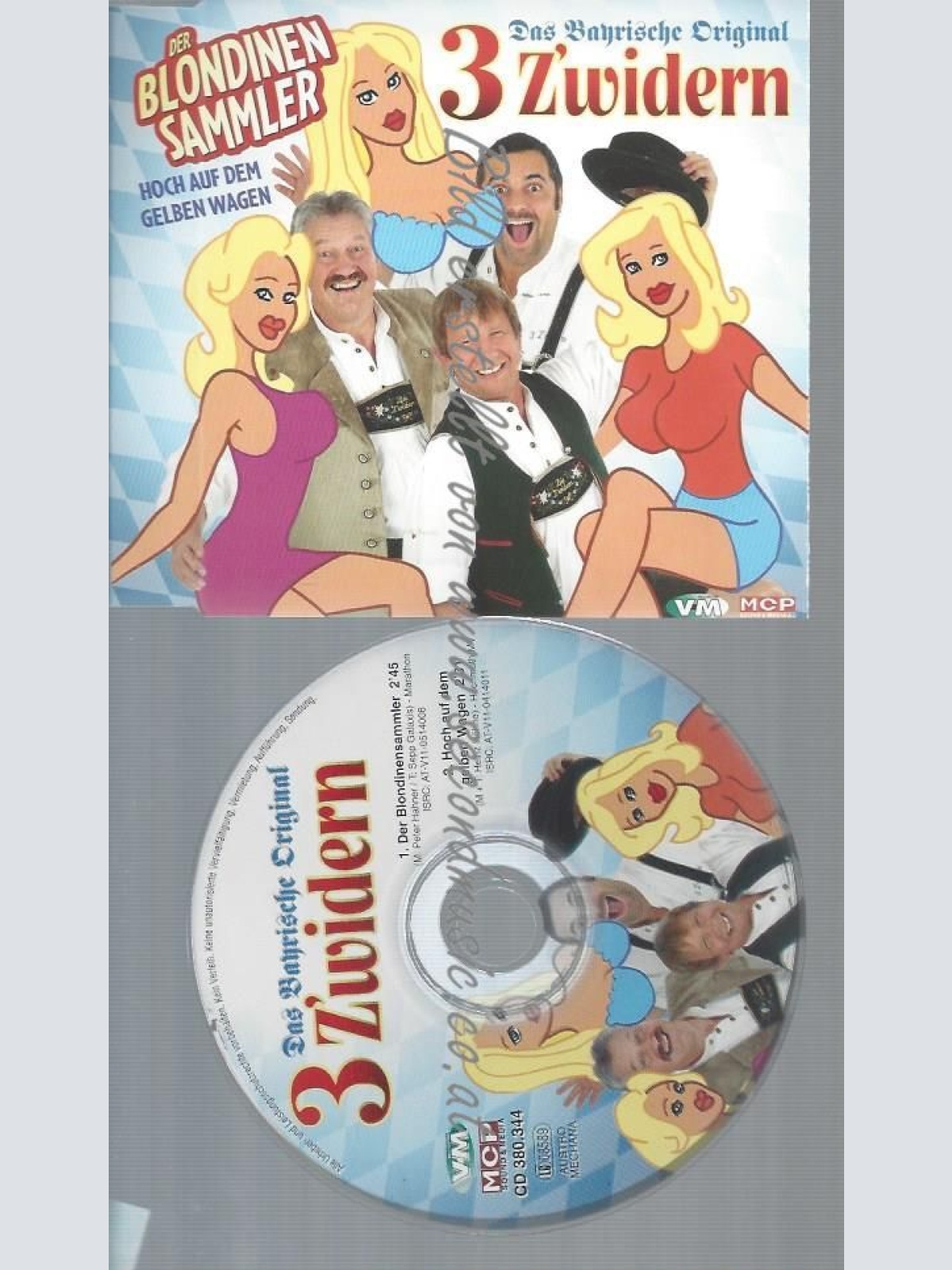 CD--3 ZWIDERN -DER BLONDINENSAMMLER