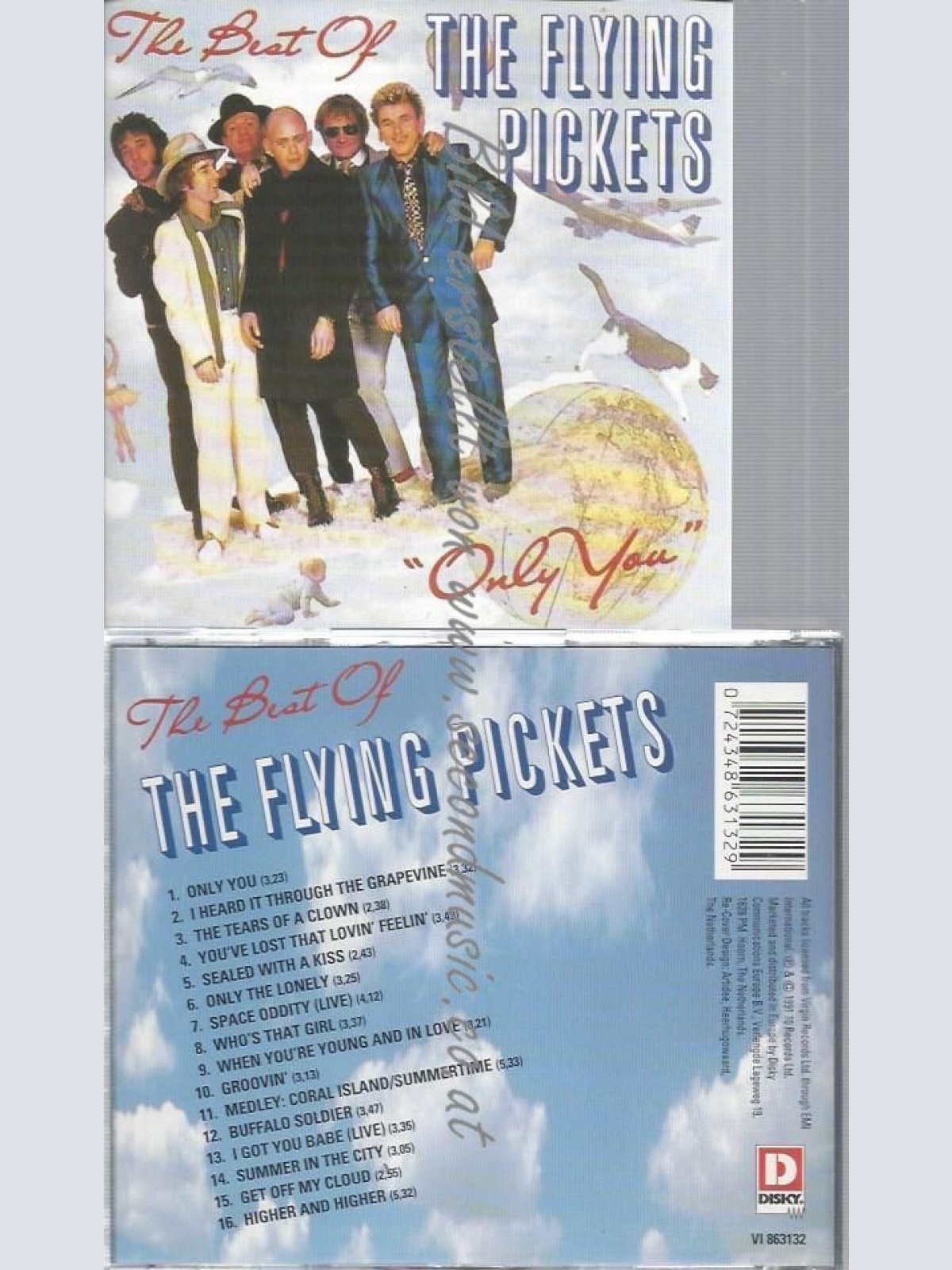 CD--FLYING PICKETS--BEST OF