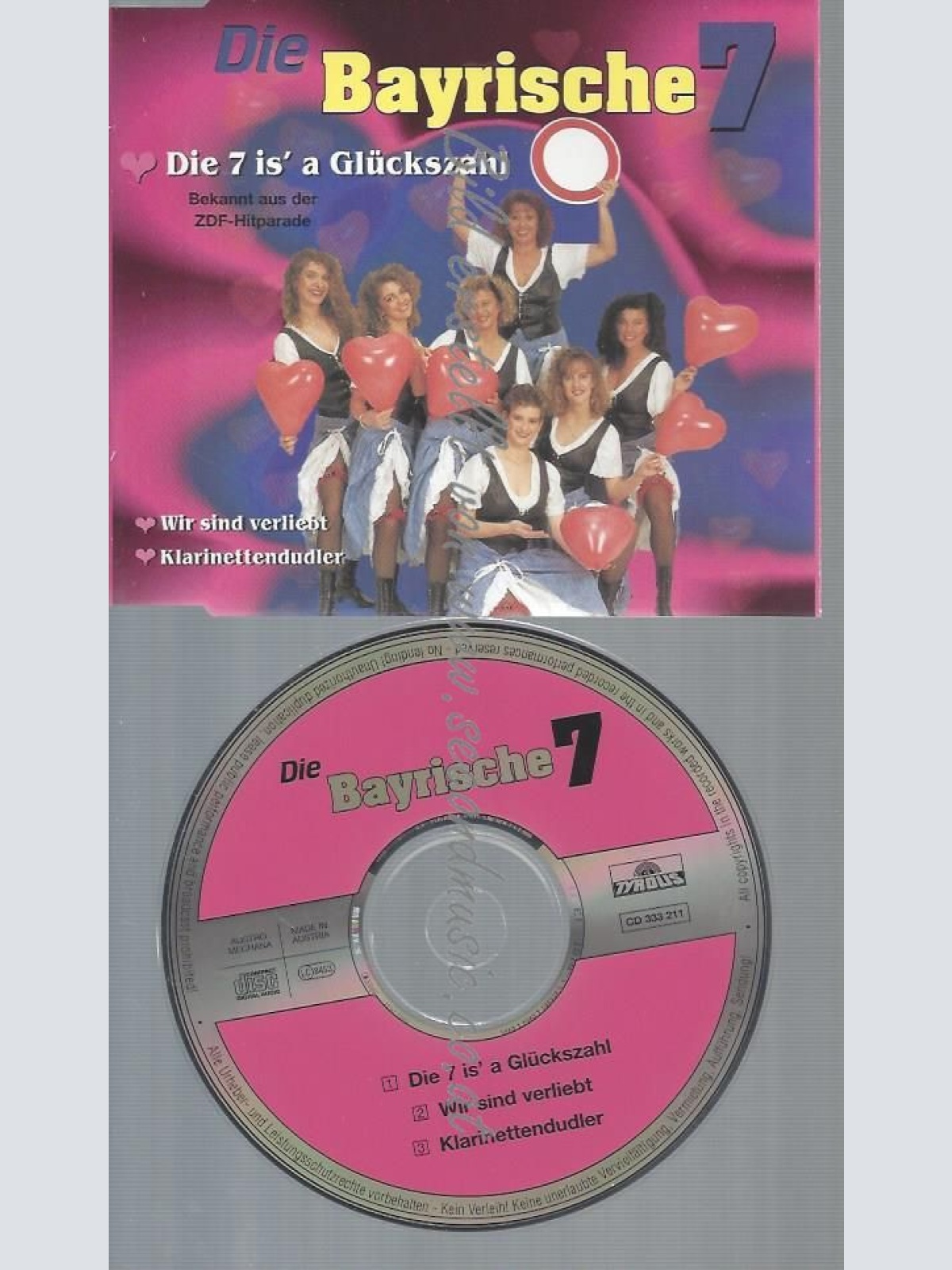CD--BAYRISCHE SIEBEN,DIE--DIE 7 IS' A GLÜCKSZAHL
