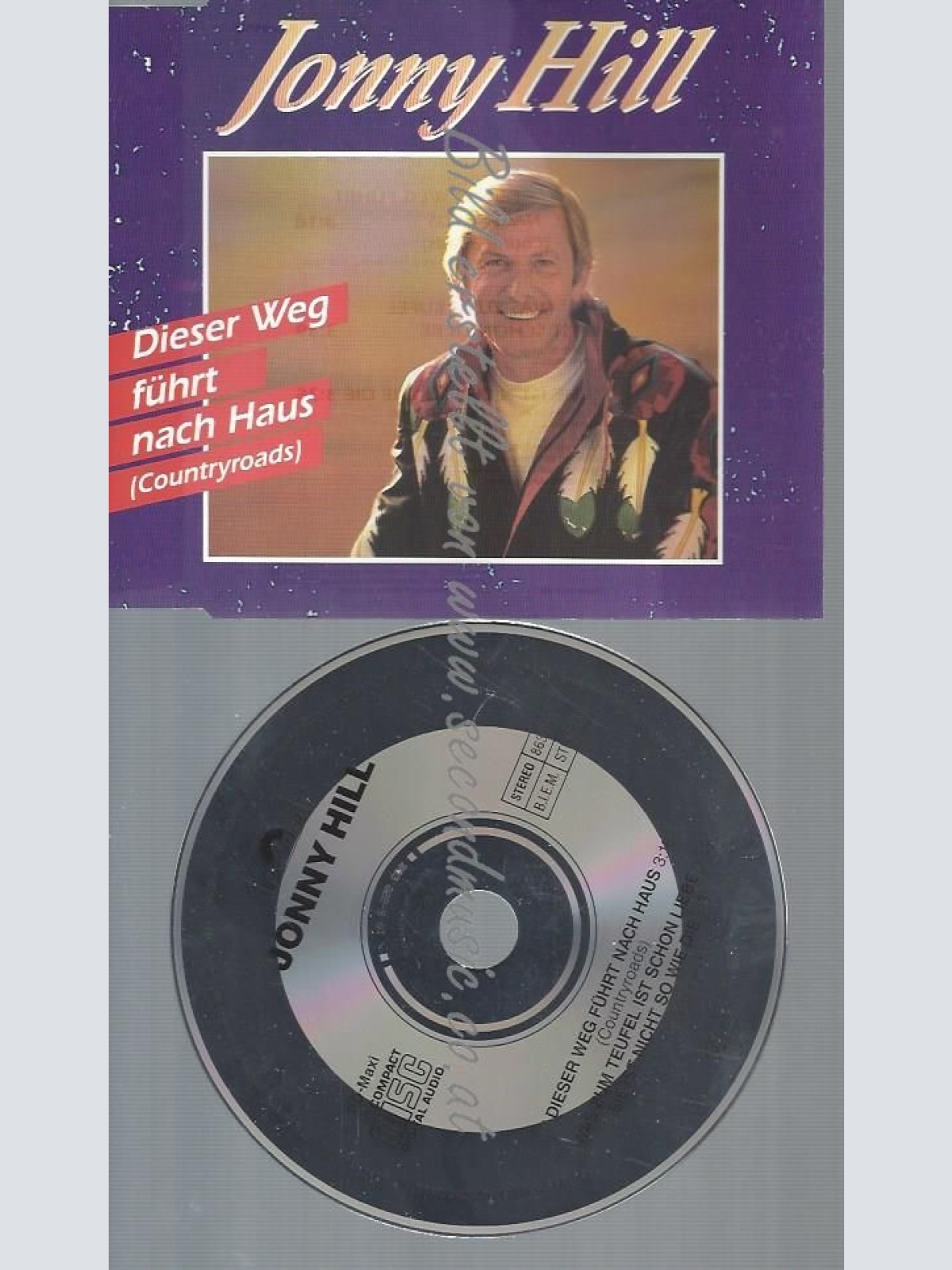 CD--JONNY HILL--DIESER WEG FÜHRT NACH HAUS -COUNTRYROADS, -