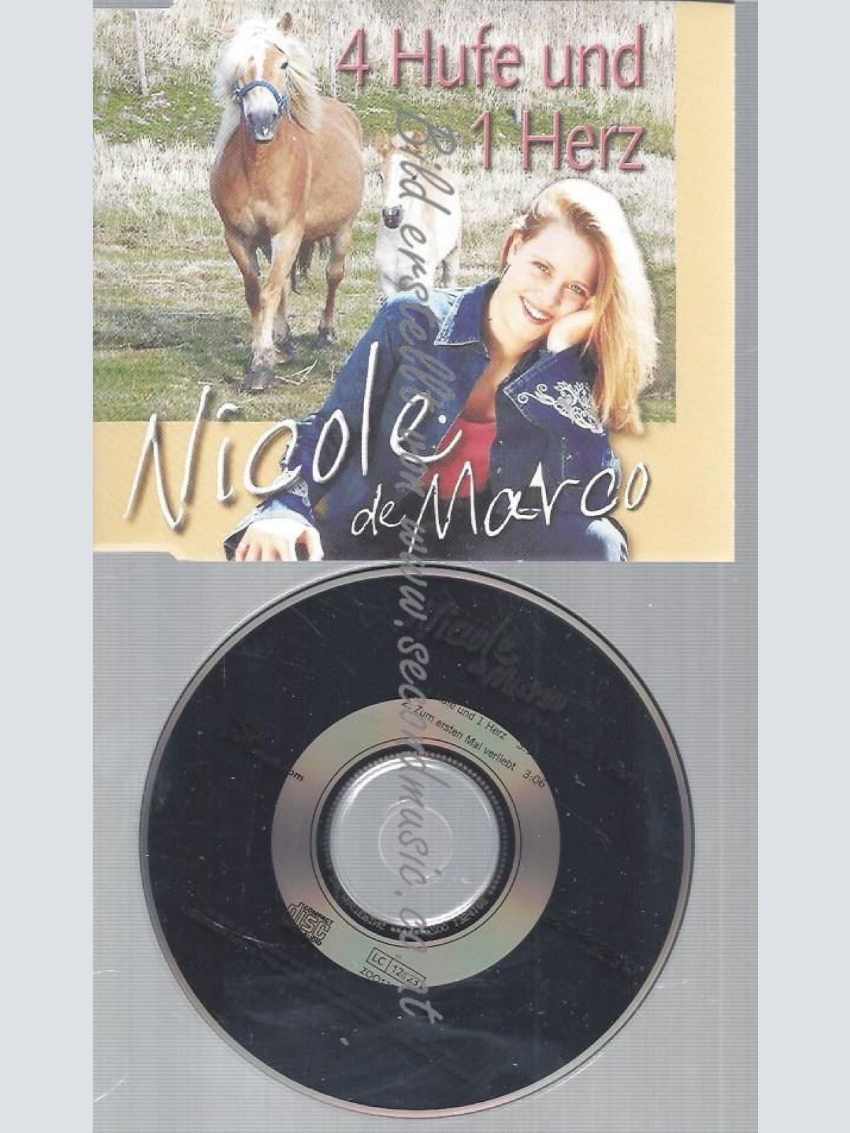 CD--NICOLE DE MARCO-- HUFE UND  HERZ | MAXI