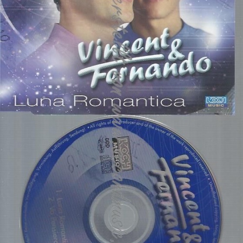 CD--VINCENT & FERNANDO--LUNA ROMANTICA