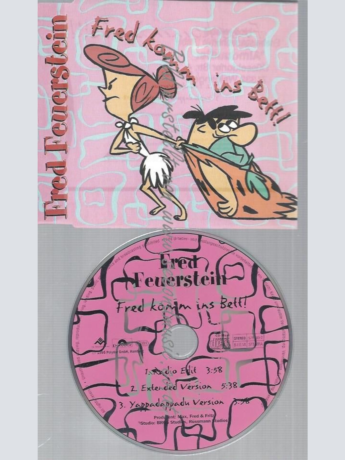 CD--FRED FEUERSTEIN--FRED KOMM INS BETT!SINGLE