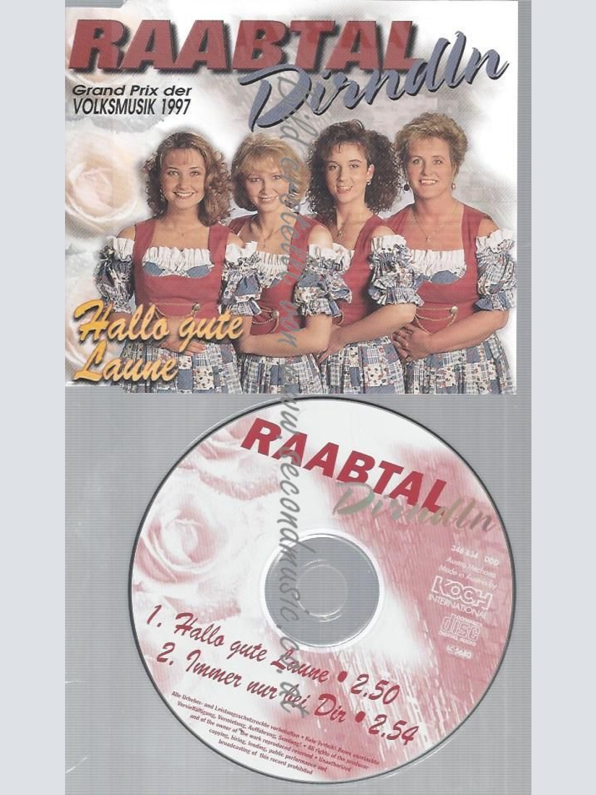 CD--RAABTAL DIRNDLN--HALLO GUTE LAUNE