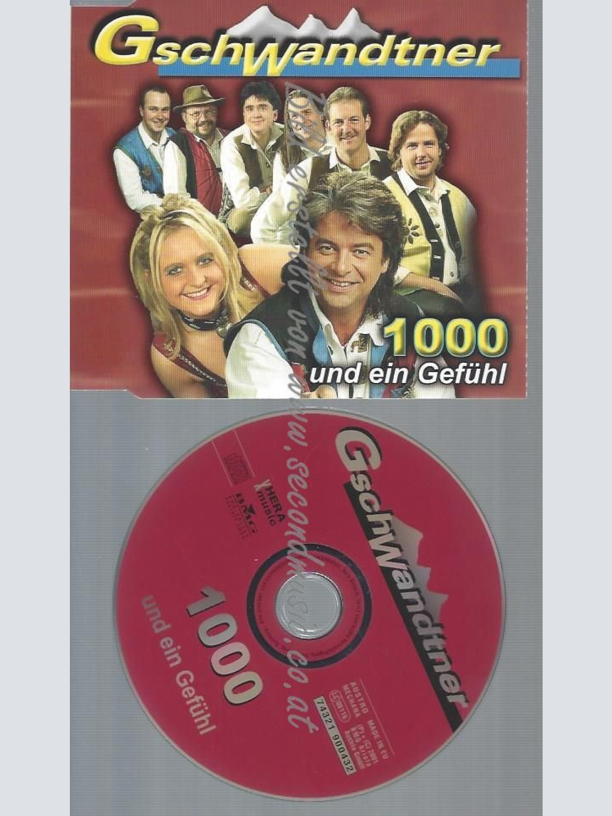 CD--GESCHWANDTNER-- 1000 UND EIN GEFÜHL - TRACKS-
