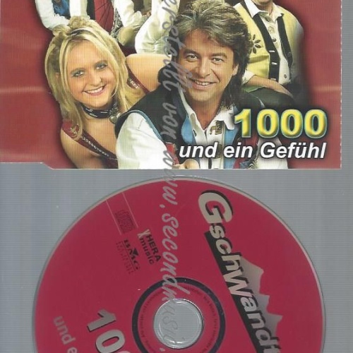 CD--GESCHWANDTNER-- 1000 UND EIN GEFÜHL - TRACKS-