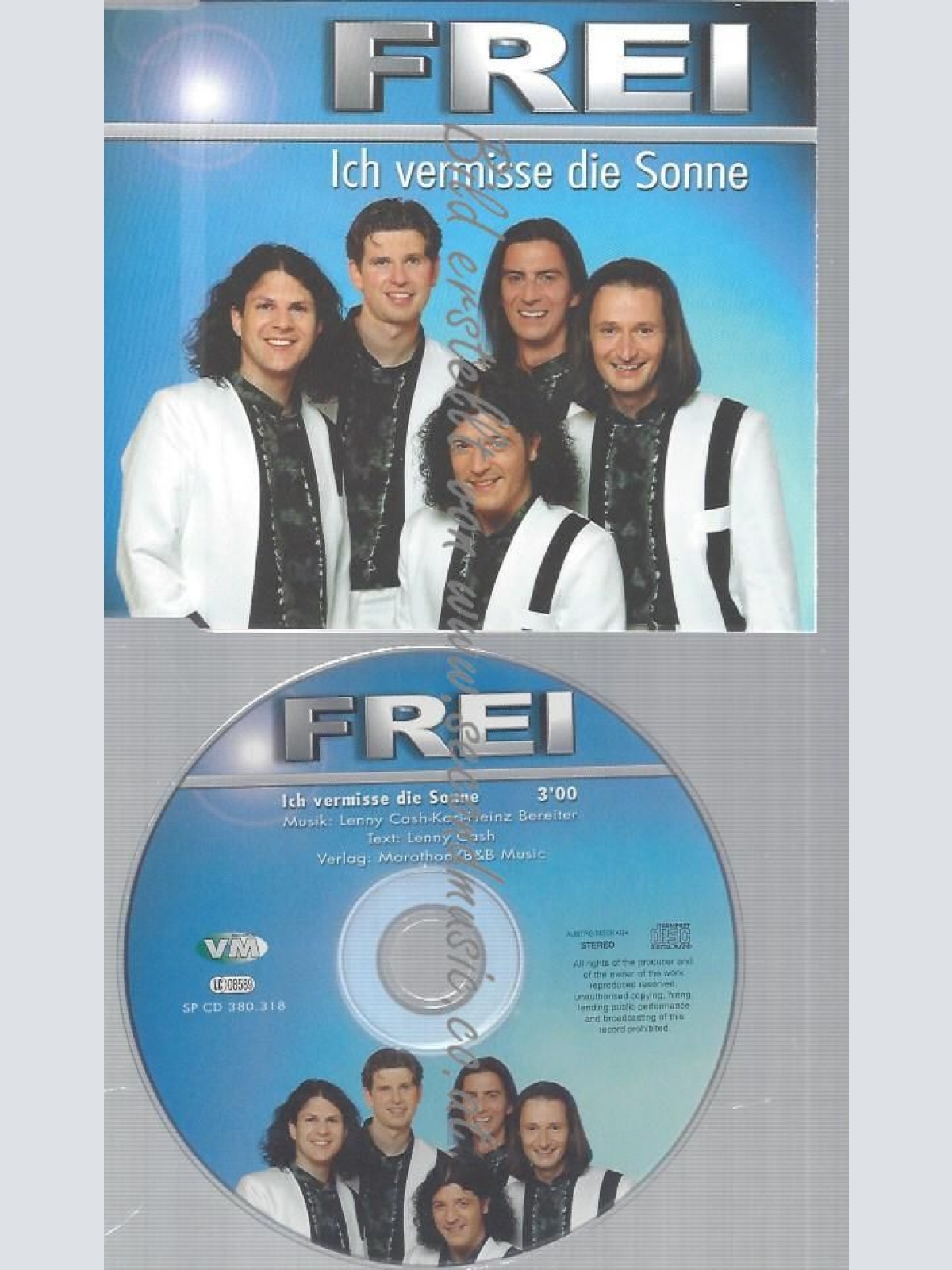 CD--FREI--ICH VERMISSE DIE SONNE