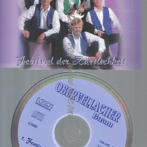 CD--OBERVELLACHER BUAM--FESTIVAL DER ZRTLICHKEIT