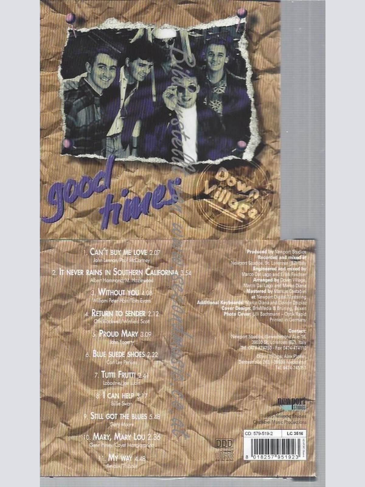 CD--DOWN VILLAGE--GOOD TIMES