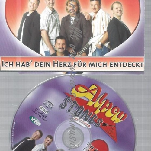 CD--ALPEN STONES--ICH HAB DEIN HERZ FÜR MICH ENDTECKT