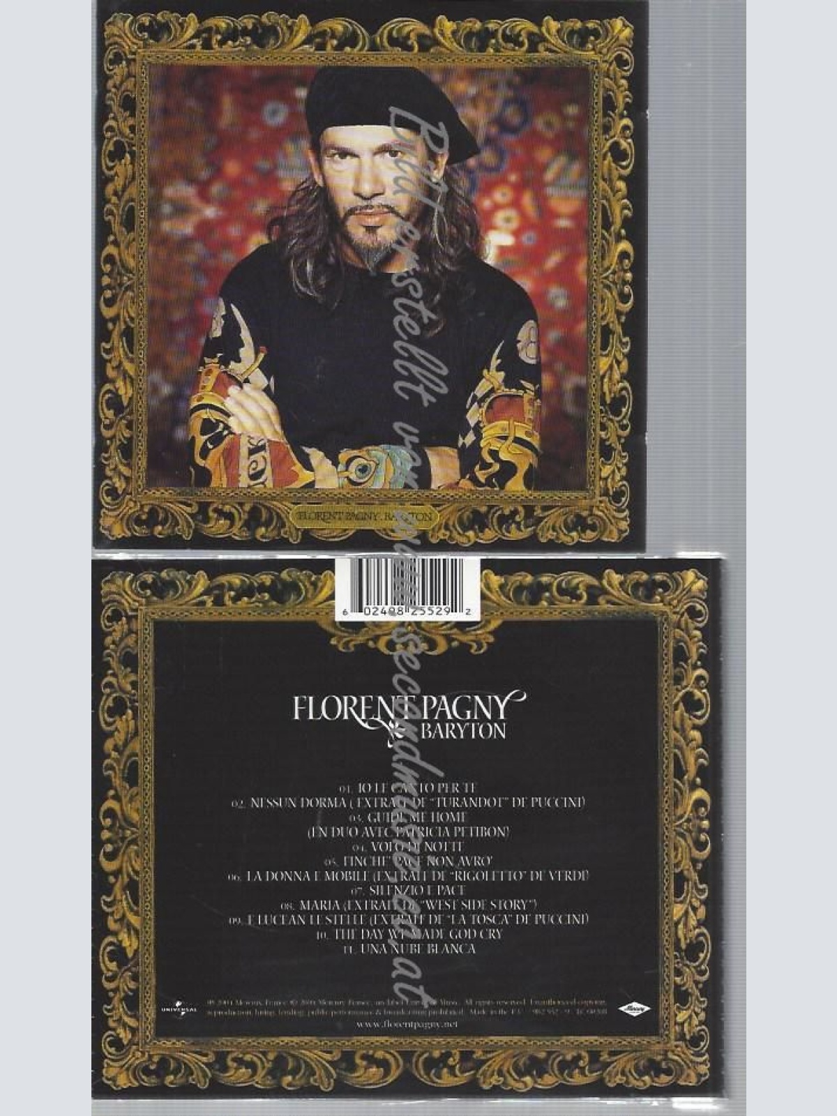 CD--FLORENT PAGNY--BARYTON