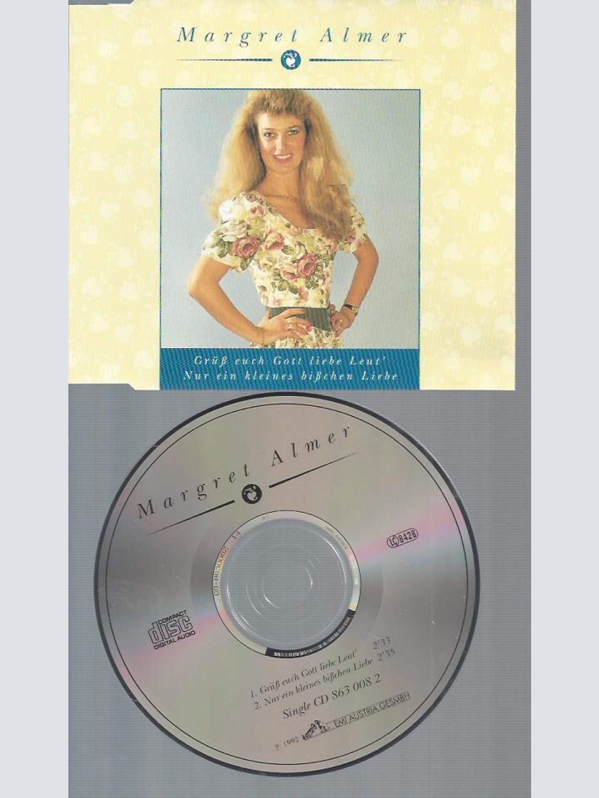 CD--MARGRET ALMER GRÜSS EUCH GOTT LIEBE LEUT