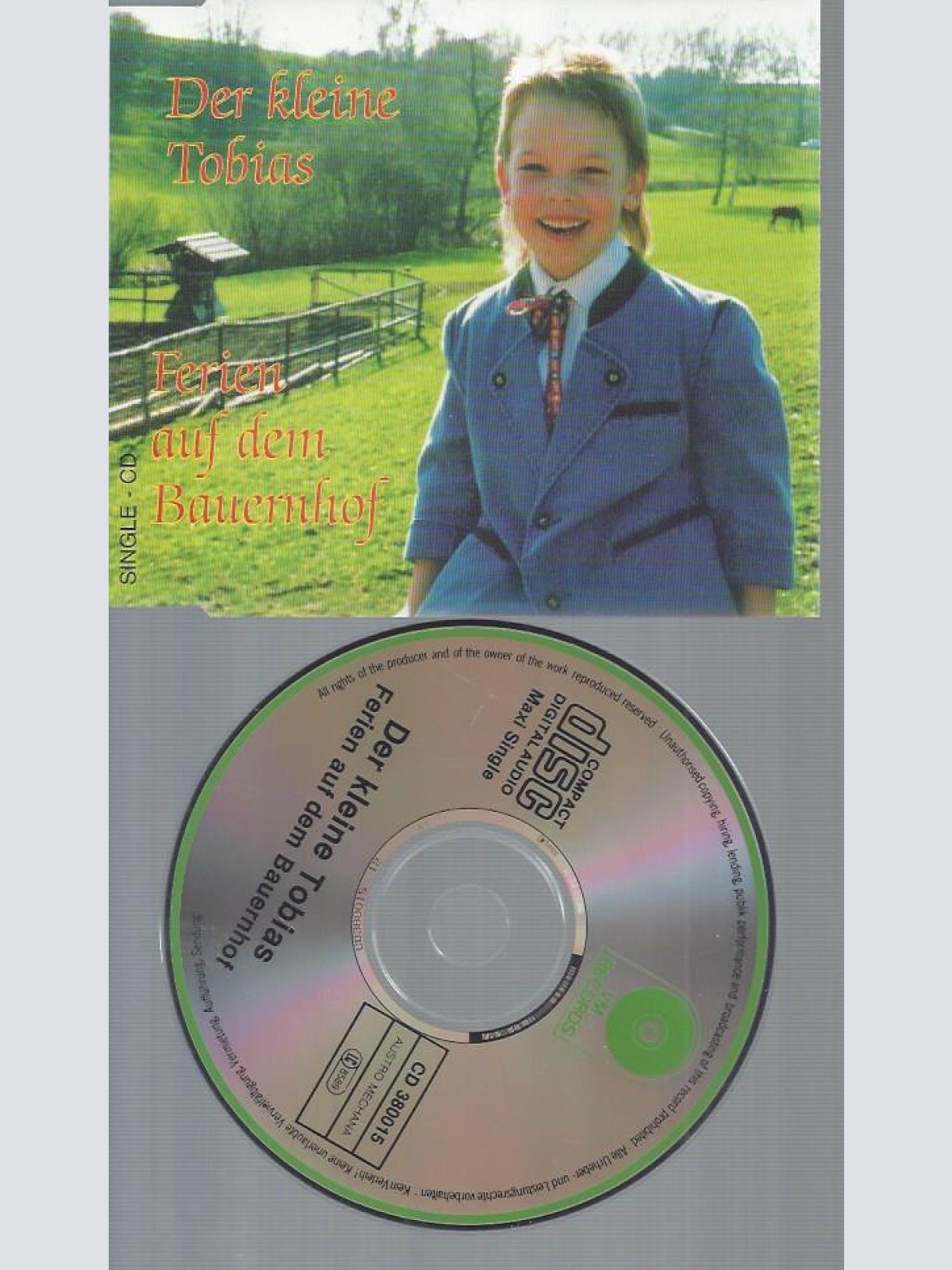 CD--DER KLEINE TOBIAS FERIEN AUF DEM BAUERNHOF