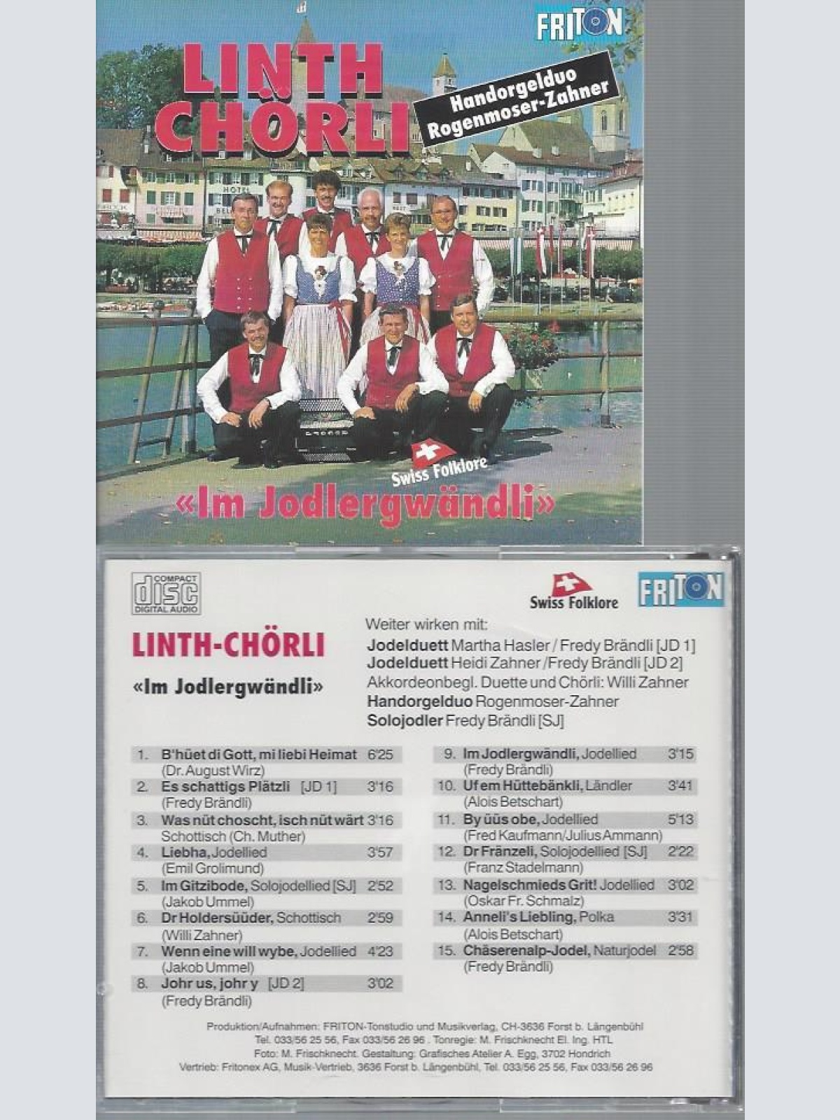 CD--LINTH CHÖRLI IM JODLERGWÄNDLI