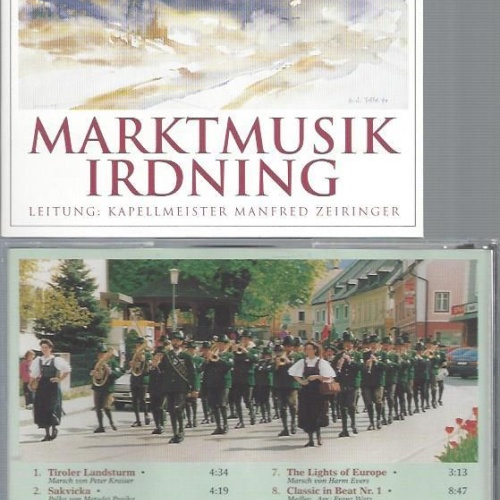 CD--MARKTMUSIK IRDNING //MANFRED ZEIRINGER