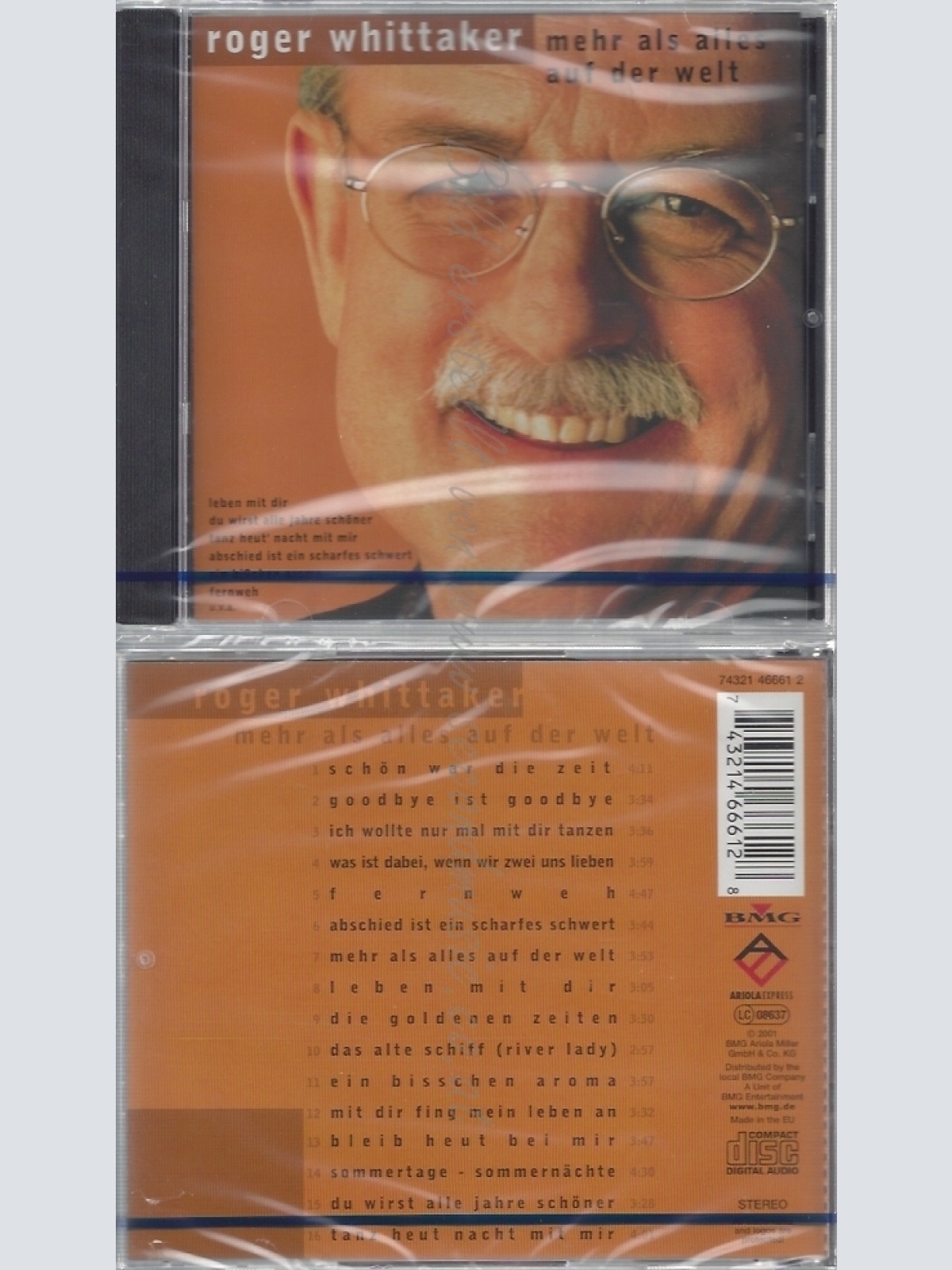 CD--NM-SEALED-ROGER WHITTAKER -2012- -- MEHR ALS ALLES AUF DER WELT