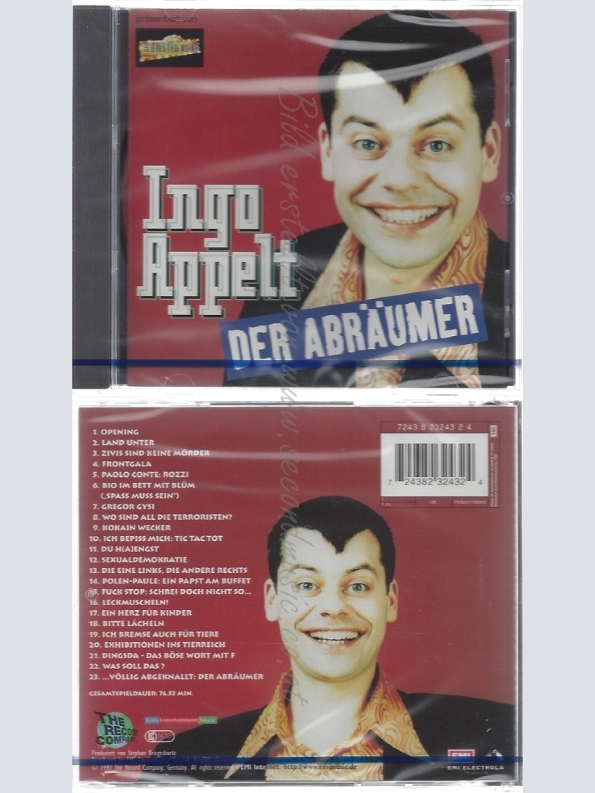 CD--NM-SEALED-INGO APPELT -1969- -- DER ABRAEUMER