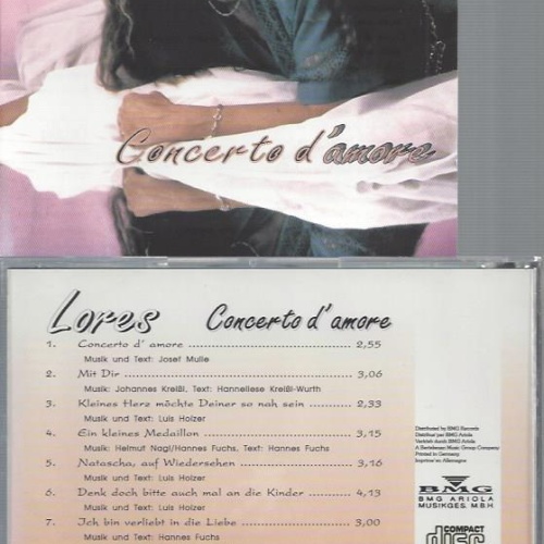CD--LORES CONCERTO D'AMORE