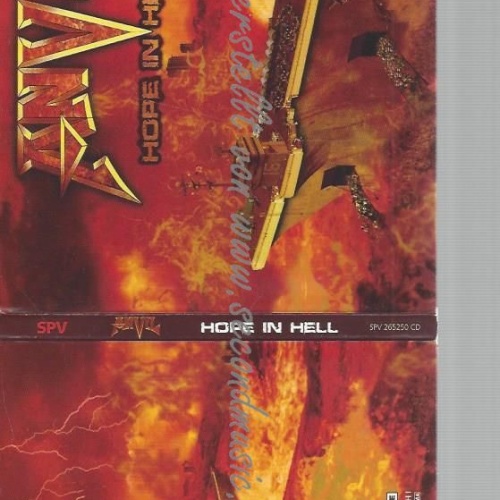CD--ANVIL--HOPE IN HELL