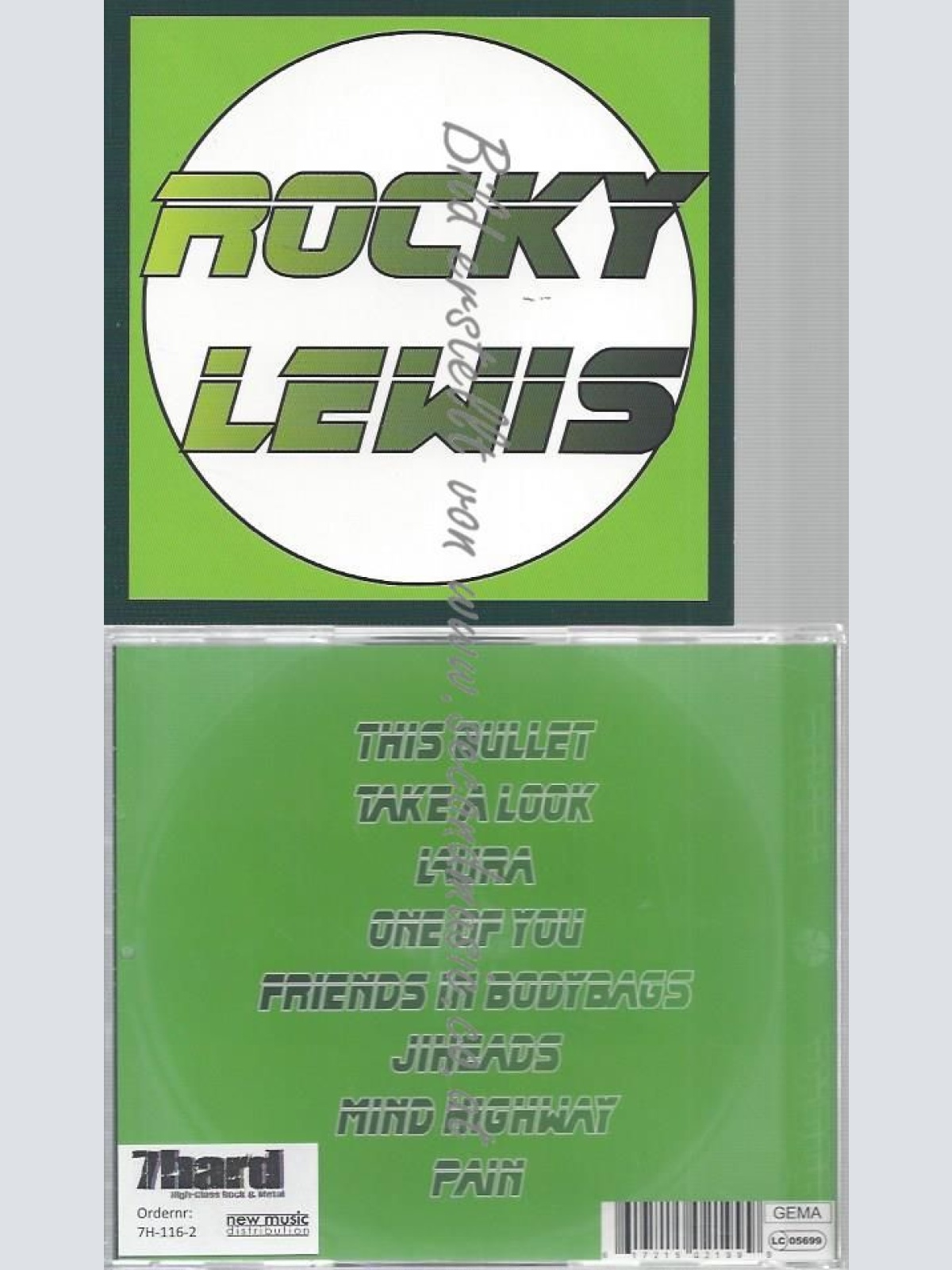 CD--ROCKY LEWIS--ROCKY LEWIS
