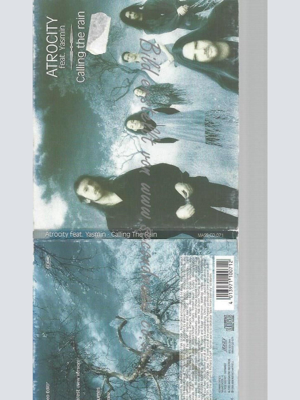 CD--ATROCITY--CALLING THE RAIN