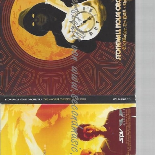 CD--STONEWALL NOISE ORCHESTRA--THE MACHINE, THE DEVIL & THE DOPE