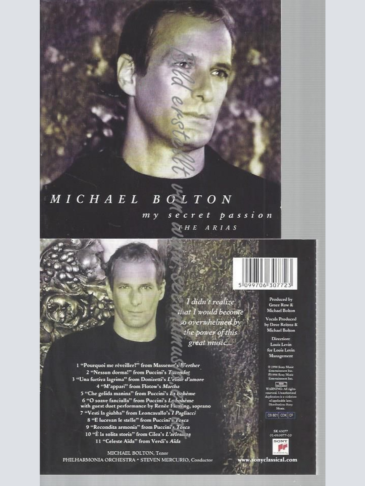 CD--BOLTON,MICHAEL-MY SECRET PASSION -THE ARIAS-