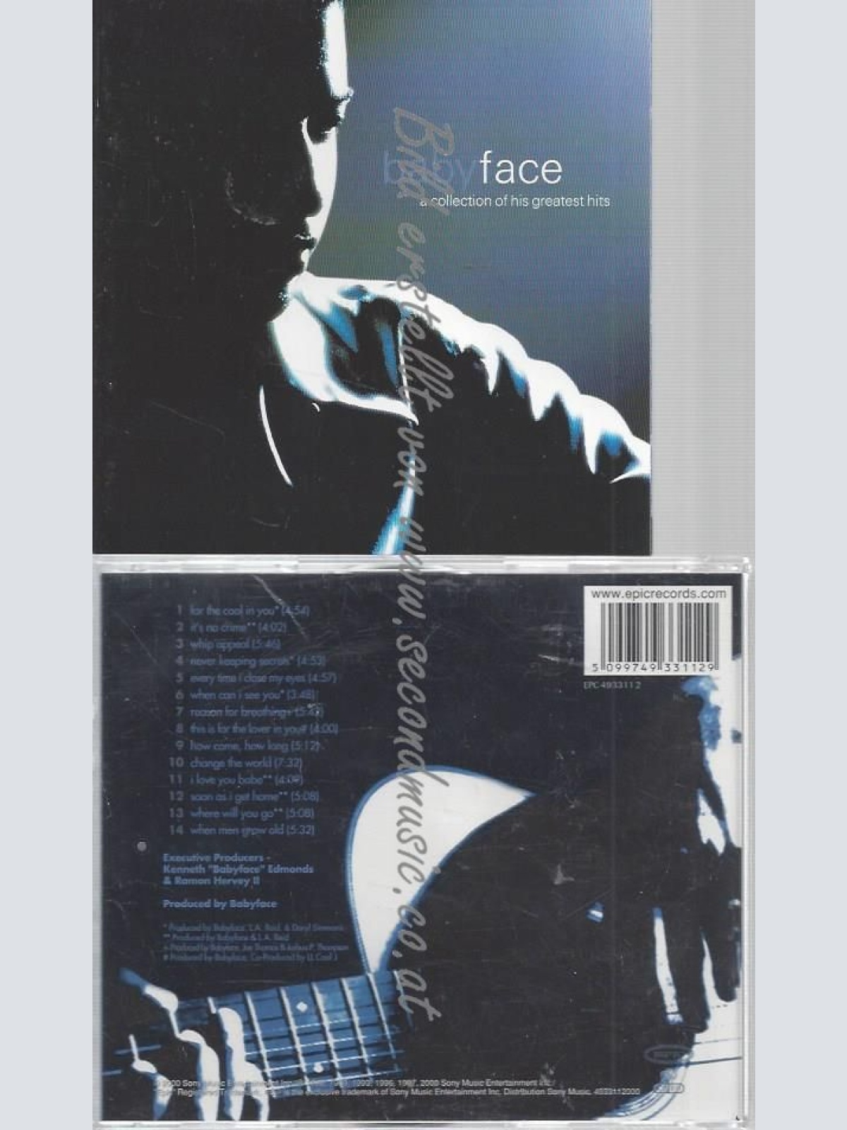CD--BABYFACE--A COLLECTION OF HIS GREATEST HITS